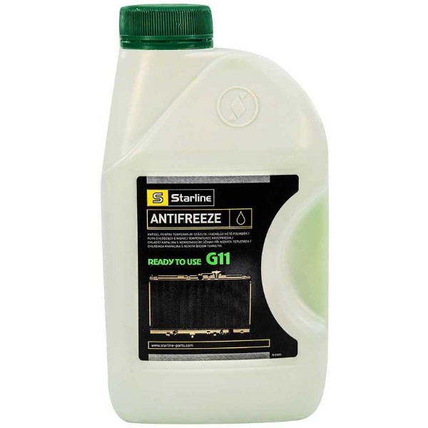 Фото - Антифриз MPM Starline Ready to Use G-11 1л (ANTIFREEZE GREEN 1)